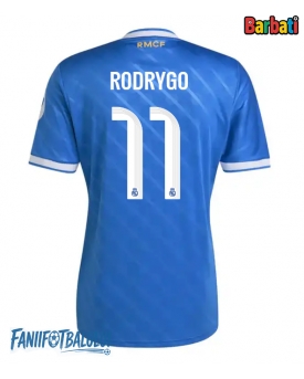 Real Madrid Rodrygo Goes #11 Tricou Fotbal Replică 2025-26 Barbati Treilea